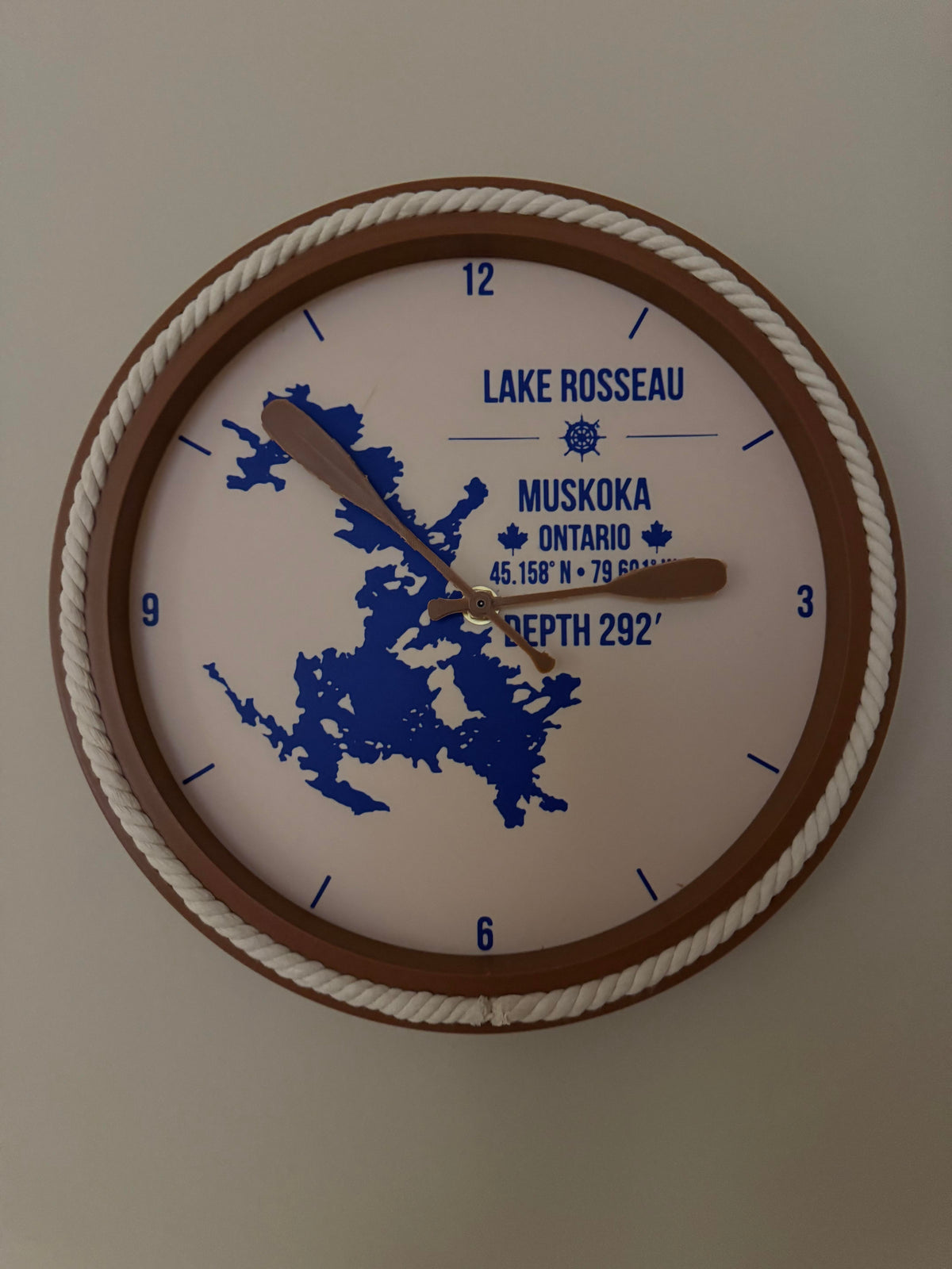 Custom Lake Clock