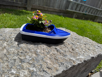 Classic Speedboat Planter | Decorative Basket