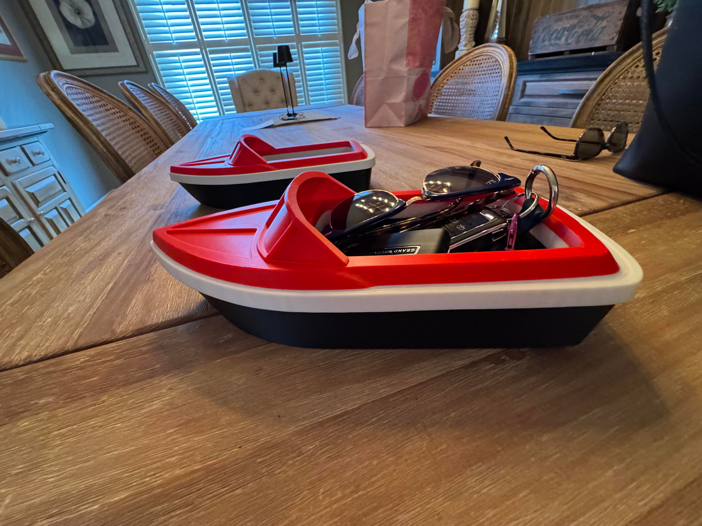 Classic Speedboat Planter | Decorative Basket