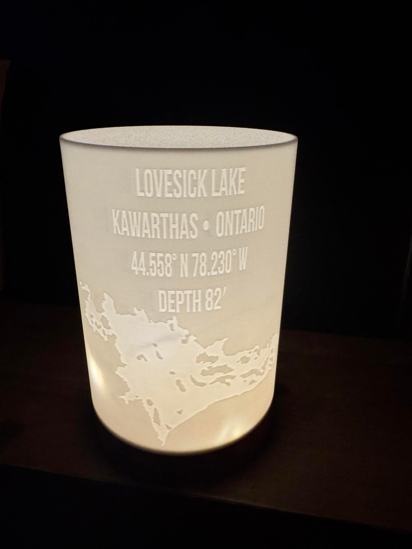 Custom Lake Lamp