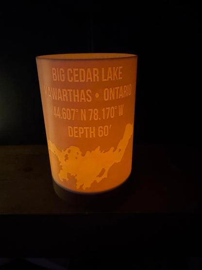 Custom Lake Lamp