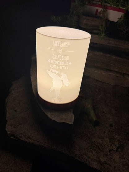 Lake Huron Lamp