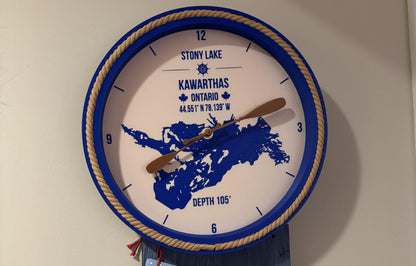 Custom Lake Clock