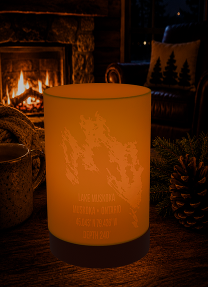 Custom Lake Lamp