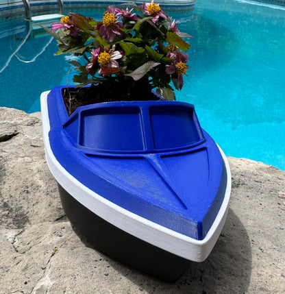 Classic Speedboat Planter | Decorative Basket