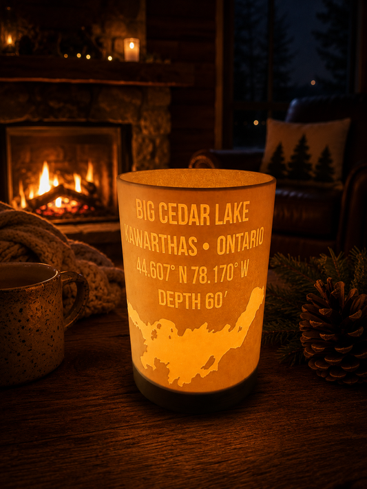 Custom Lake Lamp